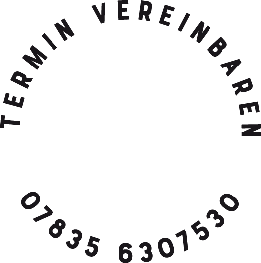 Termin vereinbaren - 07835 6307530